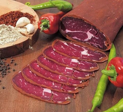 Rundvlees Kayseri pastrami  (100% Halal) 100 gr